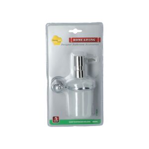Honeybee Liquid Soap Dispenser Holder White and Silver Honeybee Liquid Soap Dispenser Holder White and Silver